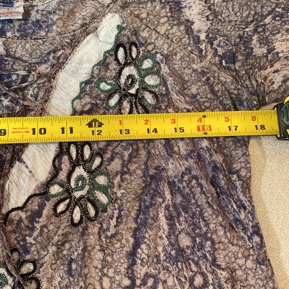 Shoreline Wear - Gorgeous boho tunic top. Size S/M - Picture 6 of 8